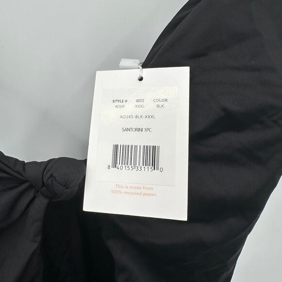 ANDIE SWIM NWT Santorini One Piece in Black // XXXL - Picture 8 of 15